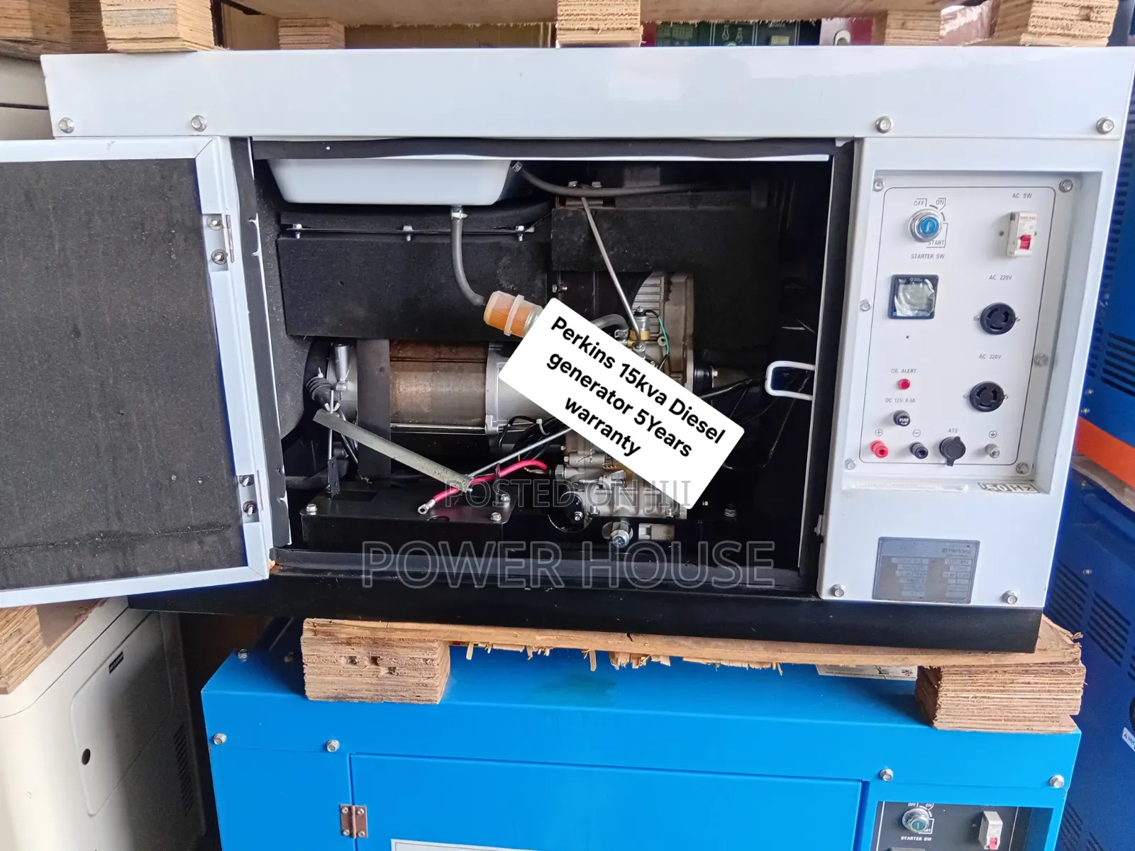 Perkins 15kVA Generator – Steady Power for Work & Everyday Life