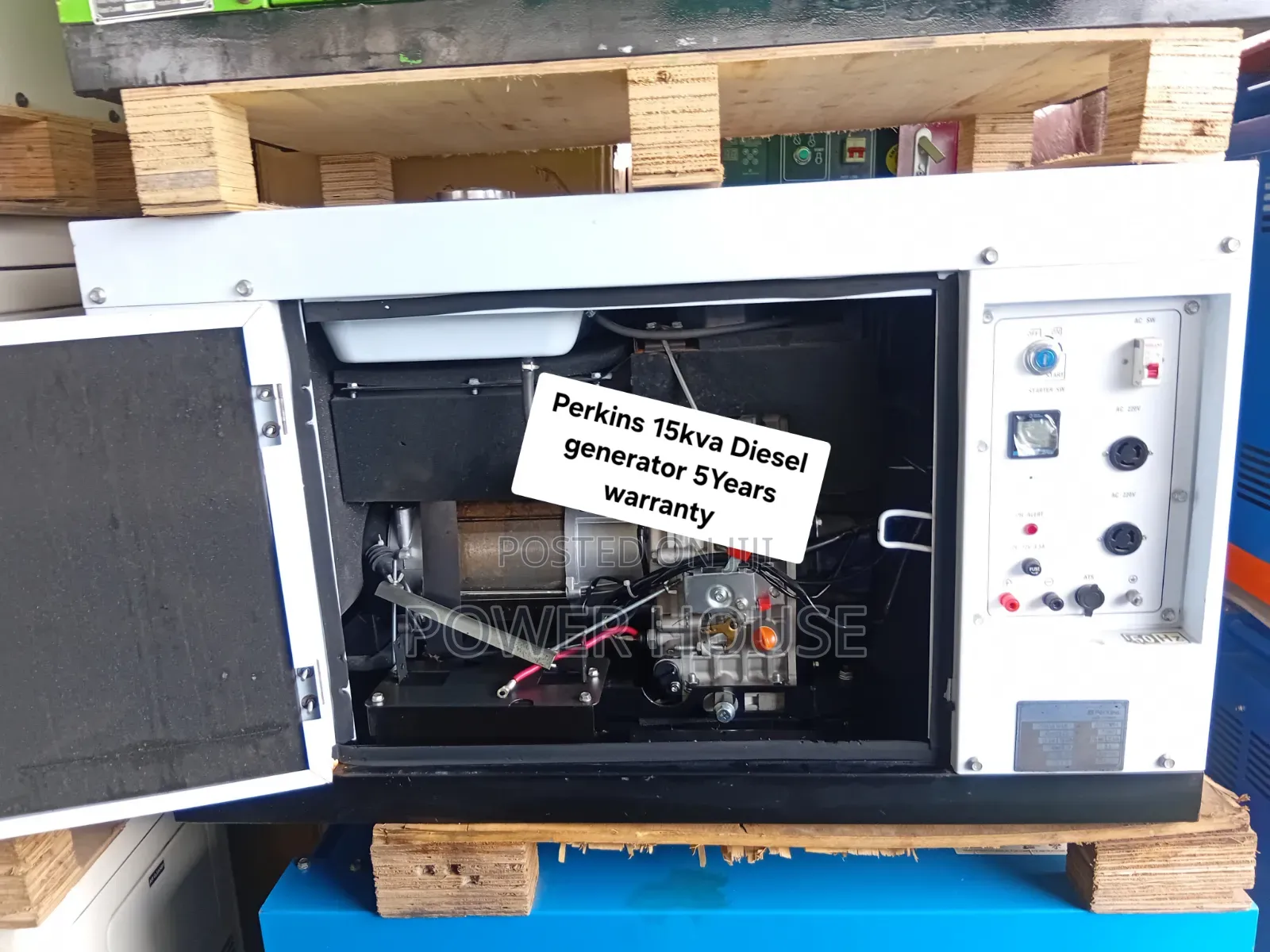 Perkins 15kVA Generator – Quality Power for Home, Shop & Office