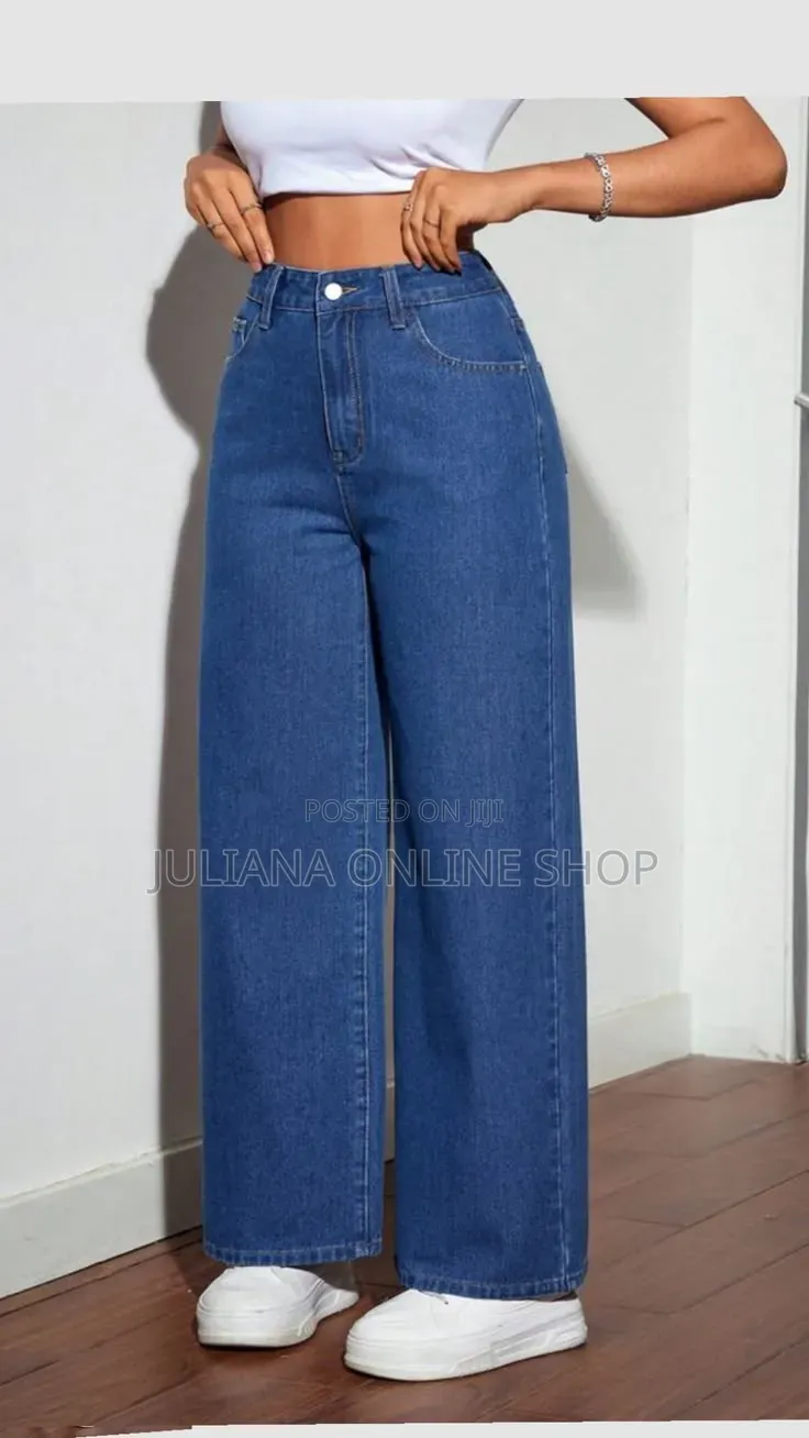 Ladies Wide Leg Trousers
