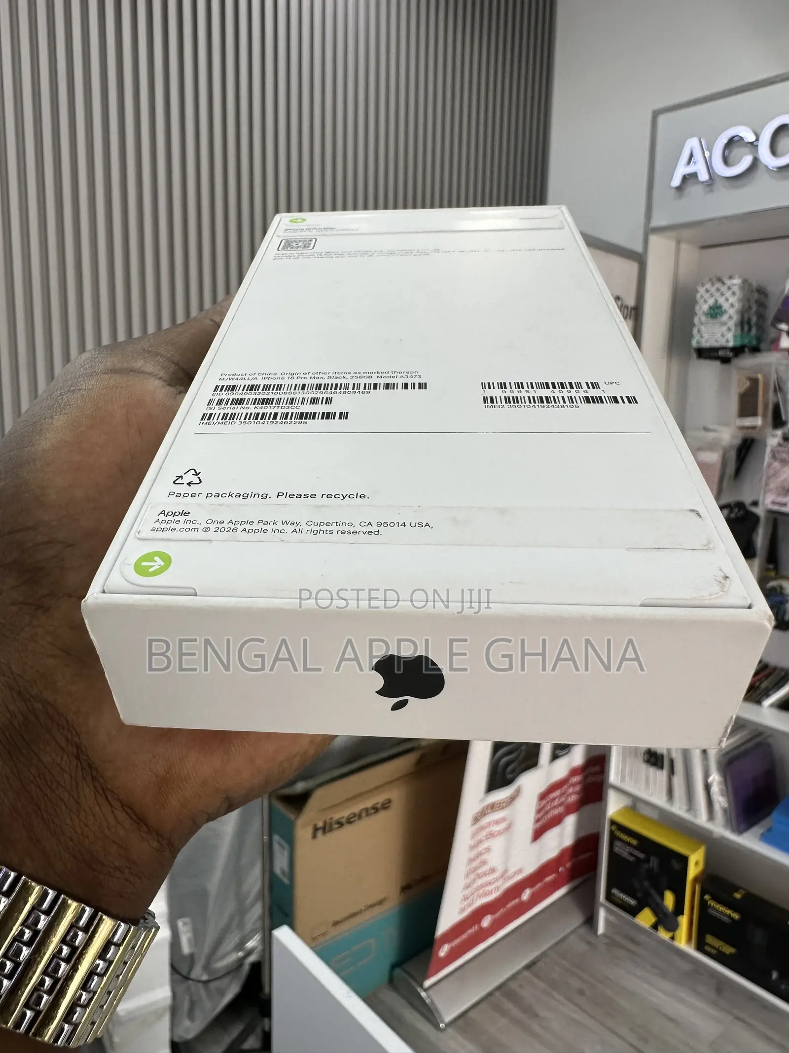 New Apple iPhone 18 Pro Max 256 GB Black