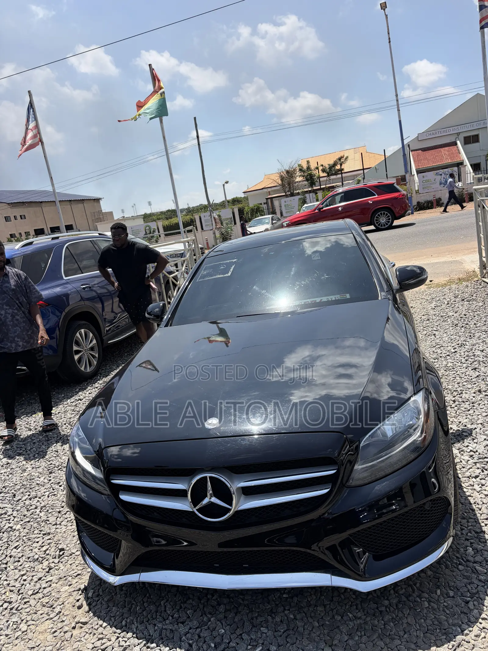 Mercedes-Benz C300 Luxury 4matic Sedan AWD (2.0L 4cyl 7A) 2017 Black