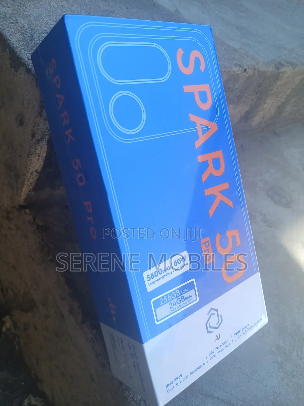 New Tecno Spark 50 Pro 256 GB Black