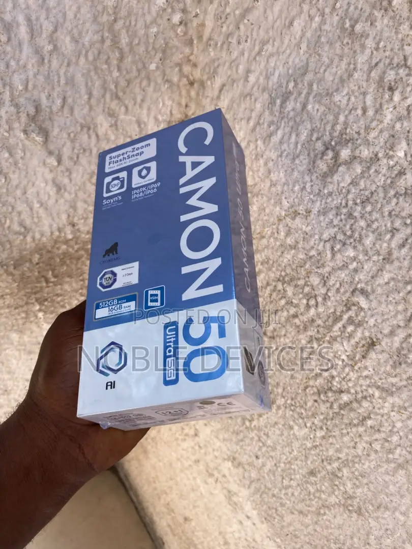 New Tecno Camon 50 Ultra 512 GB Gray