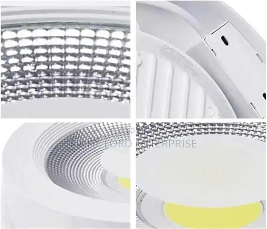 6000K White COB Surface Down Light