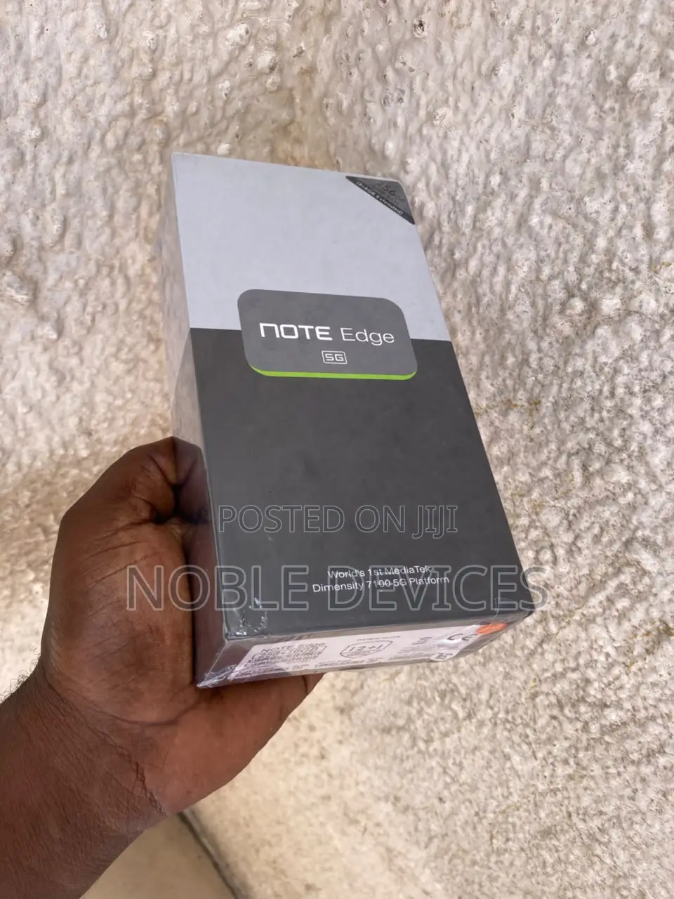 New Infinix Note Edge 256 GB Black