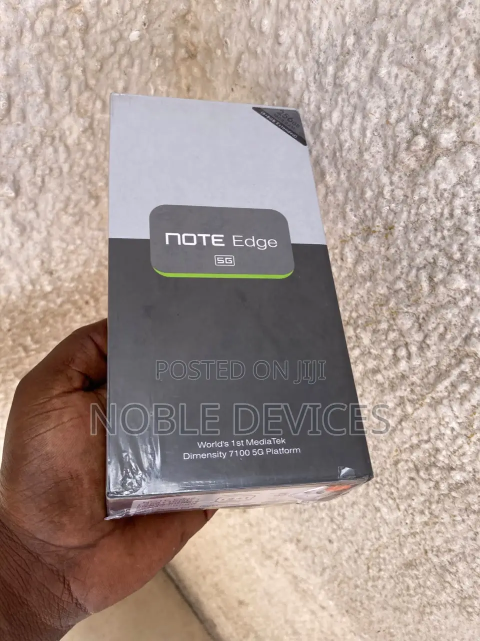 New Infinix Note Edge 256 GB Black