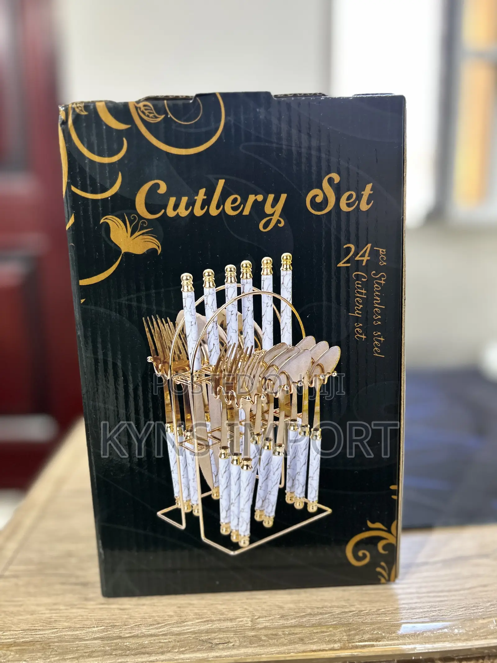 24Pcs Cutlery Set