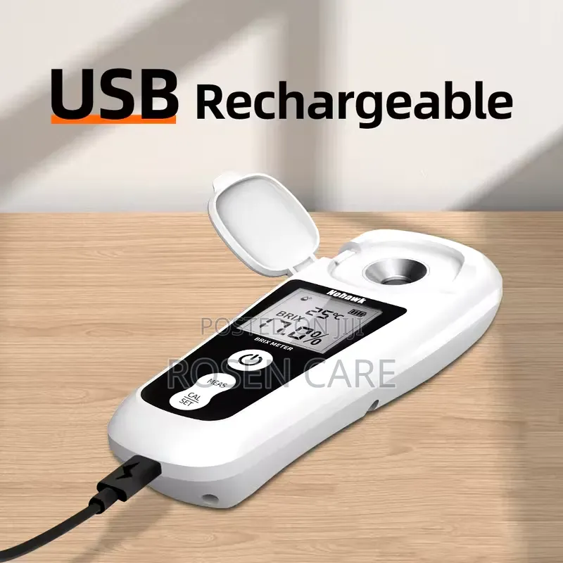 0 to 55% NOHAWK Rechargeable Digital Brix Sugar Content Refractometer