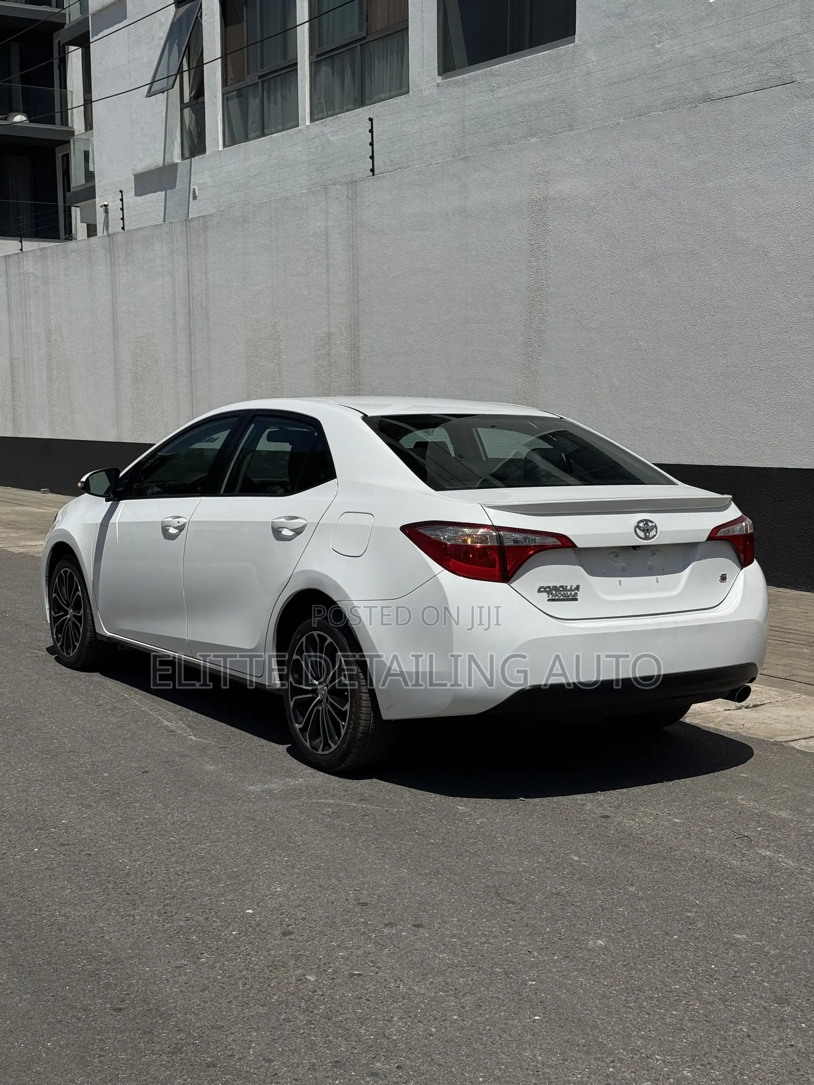 Toyota Corolla S 4dr Sedan (1.8L 4cyl CVT) 2016 White