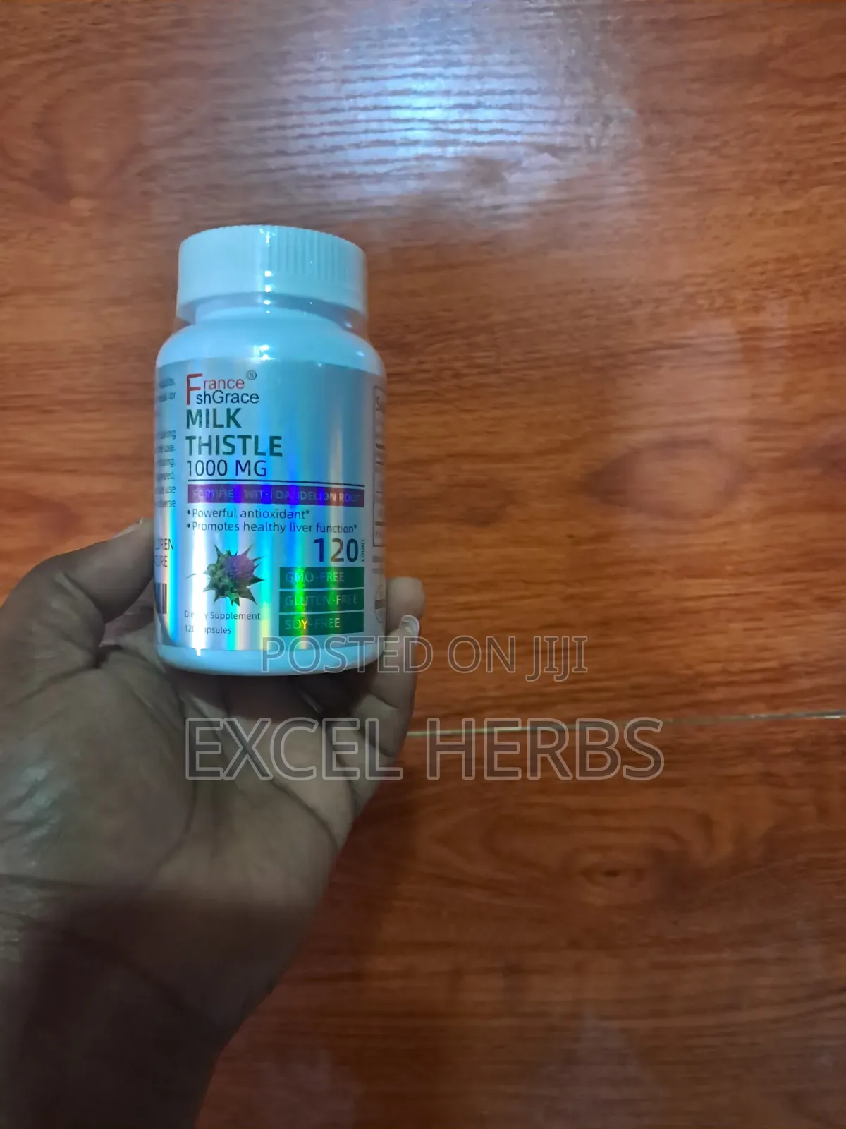 Milk Thistle Seed 1000mg Capsules, Maintain Health Liver Fun