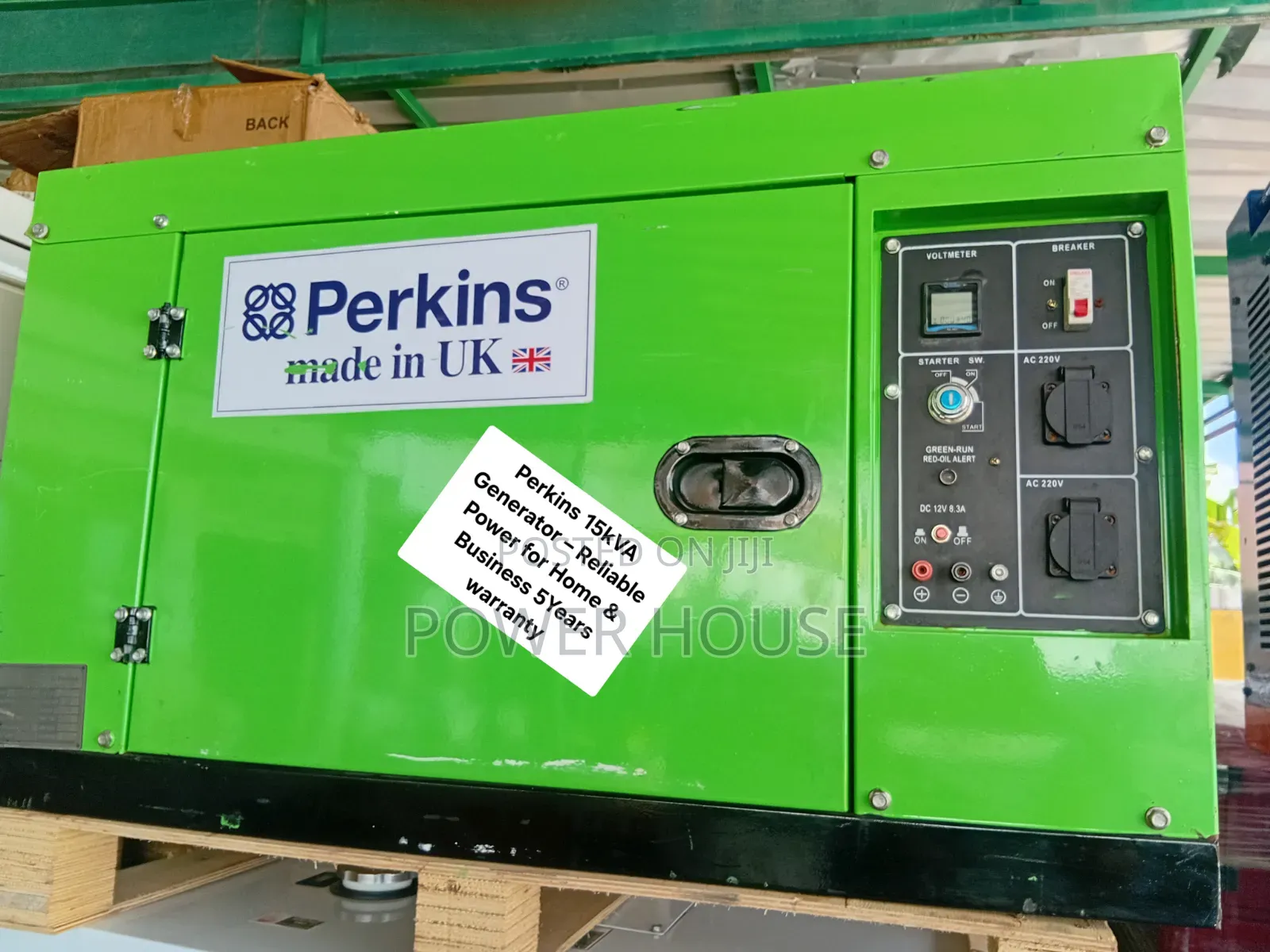 Perkins 15kVA Diesel Generator – Reliable Power Anytime