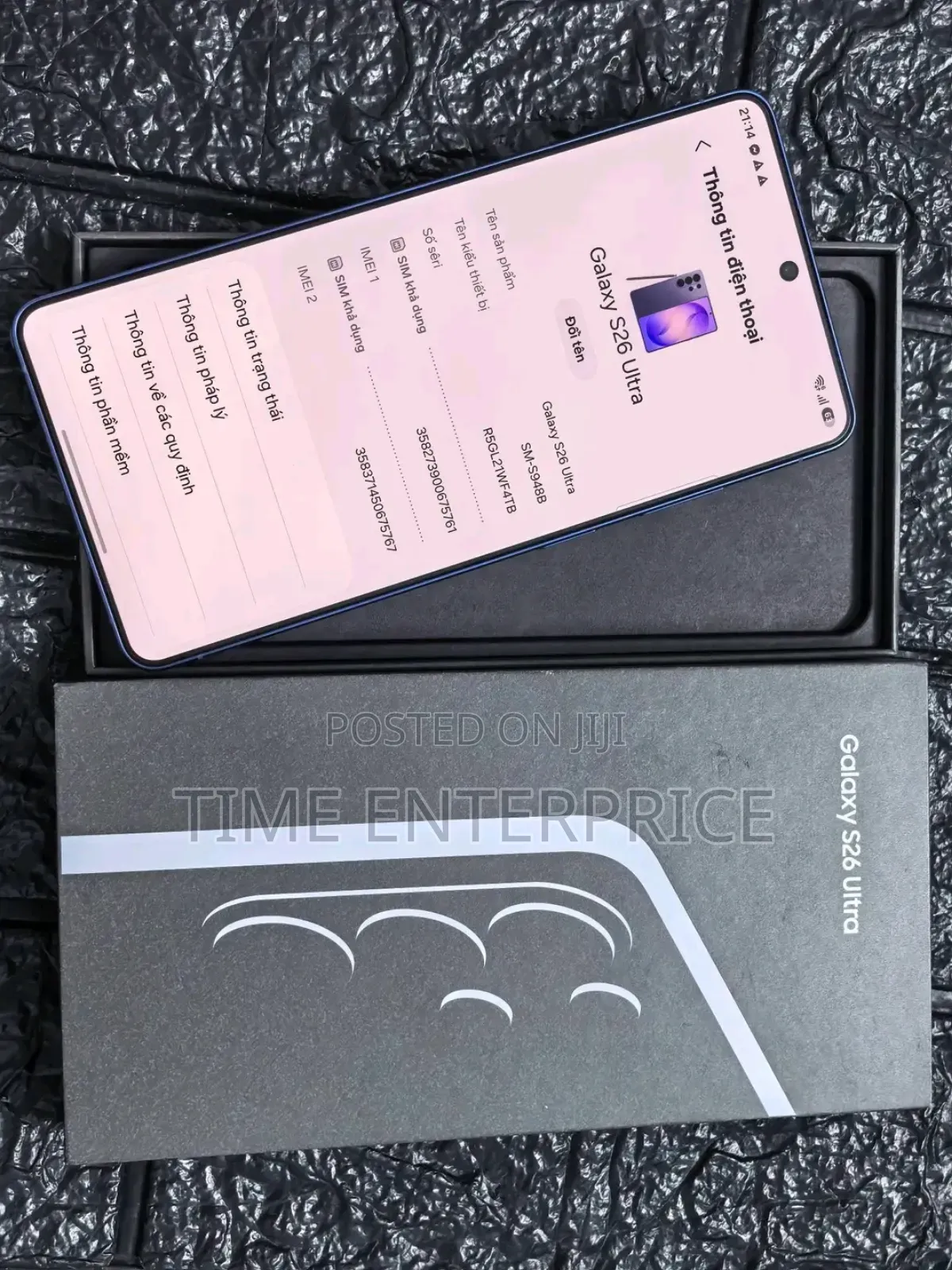 New Samsung Galaxy S26 Ultra 5G 512 GB Black