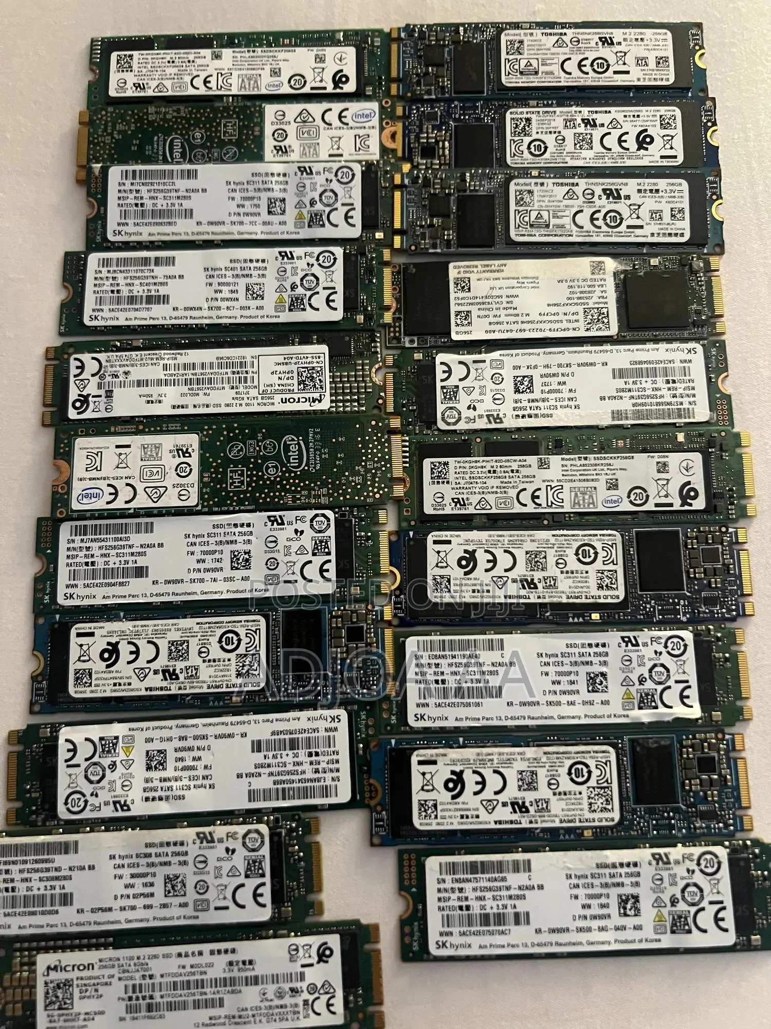 M.2 SATA Solid-State Drives (SSDs)