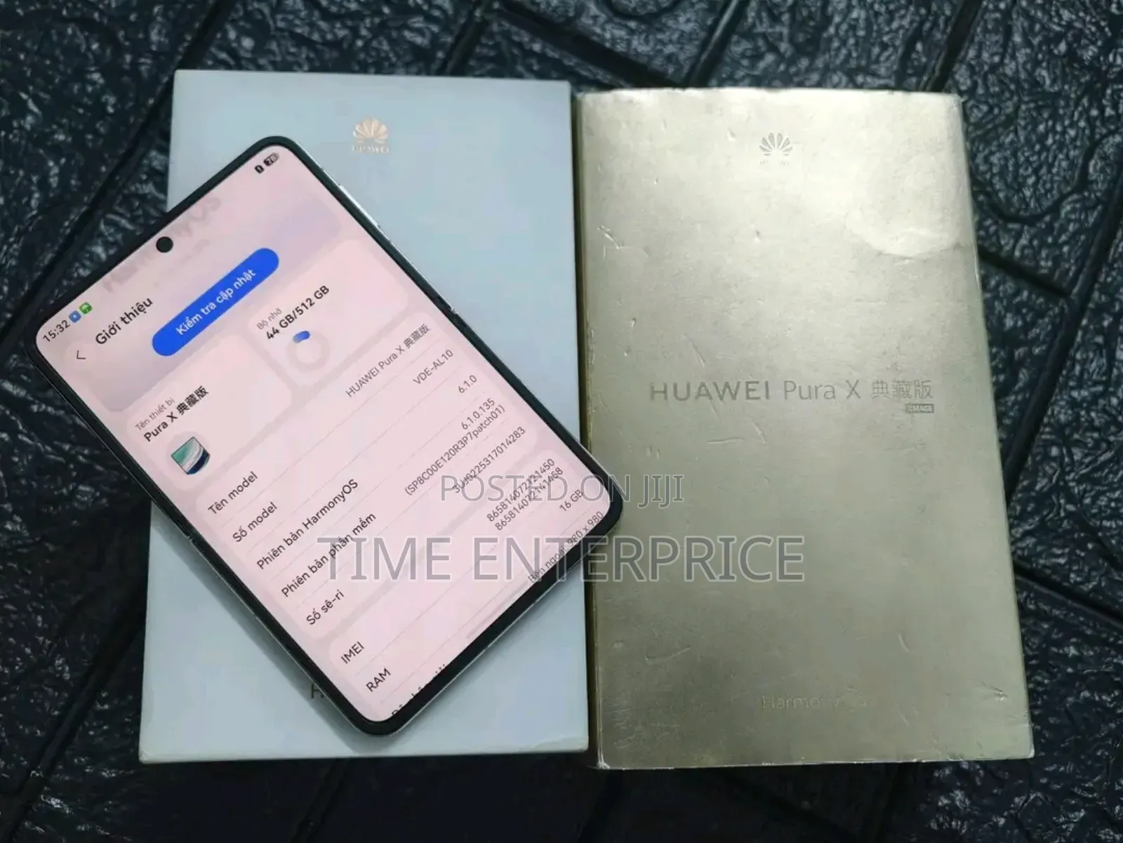 New Huawei Pura X Max 512 GB Gray