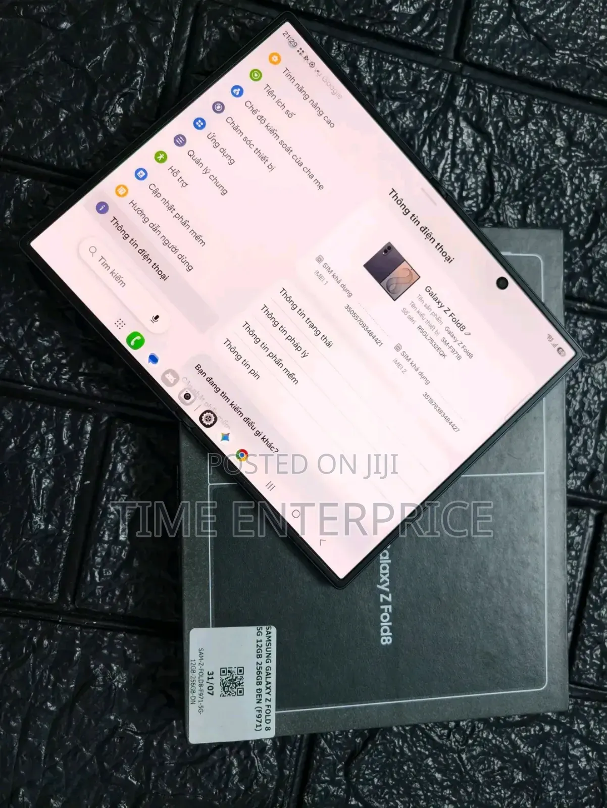 New Samsung Galaxy Z Fold8 512 GB Black
