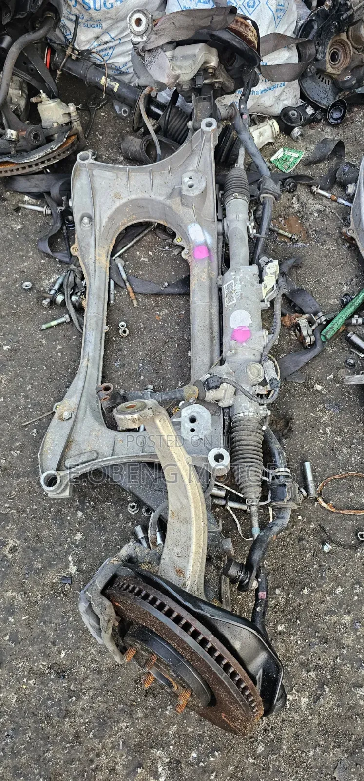Toyota Mark X All Year Module Suspension Available Original Homeused