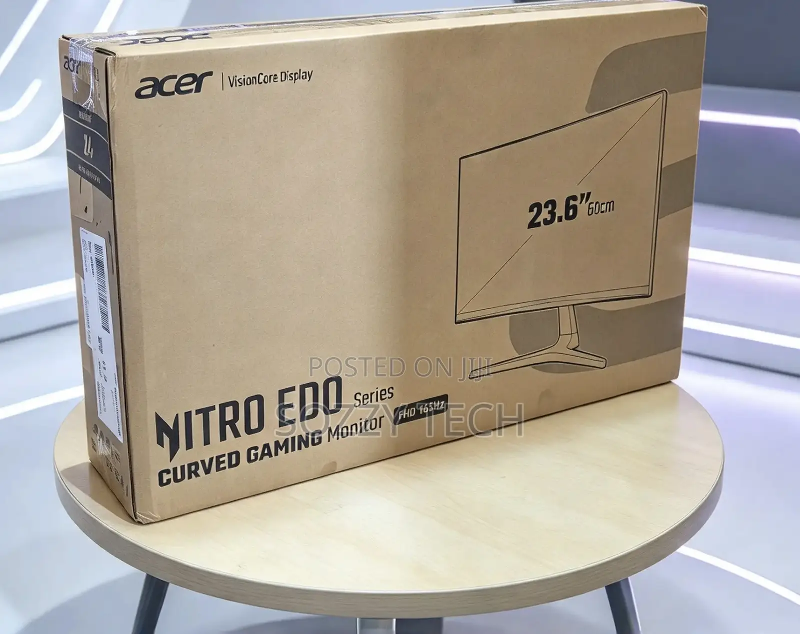 Acer Nitro ED240Q 24-Inch 1500R Curved 144Hz FHD Monitor FreeSync,