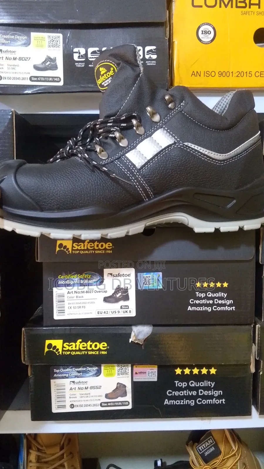 Safetoe Boot 8027/Quality Safety Boots 8027