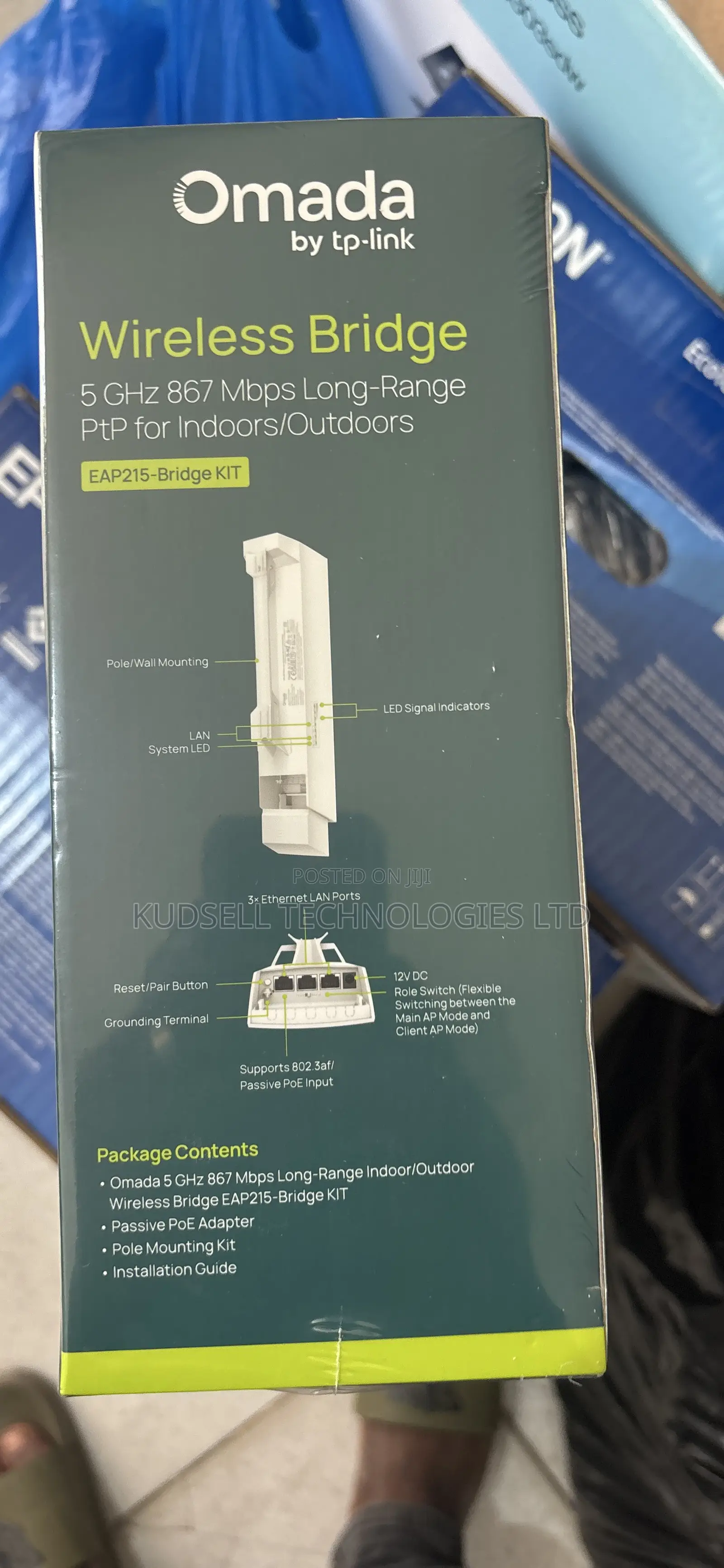 TP-Link Eap215-Bridge Kit Long-Range Indoor/Outdoor Wireless Bridge