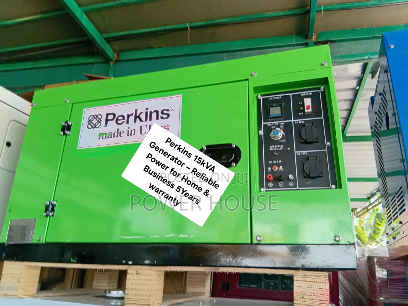 Perkins 15kVA Diesel Generator – Strong Power for Every Need