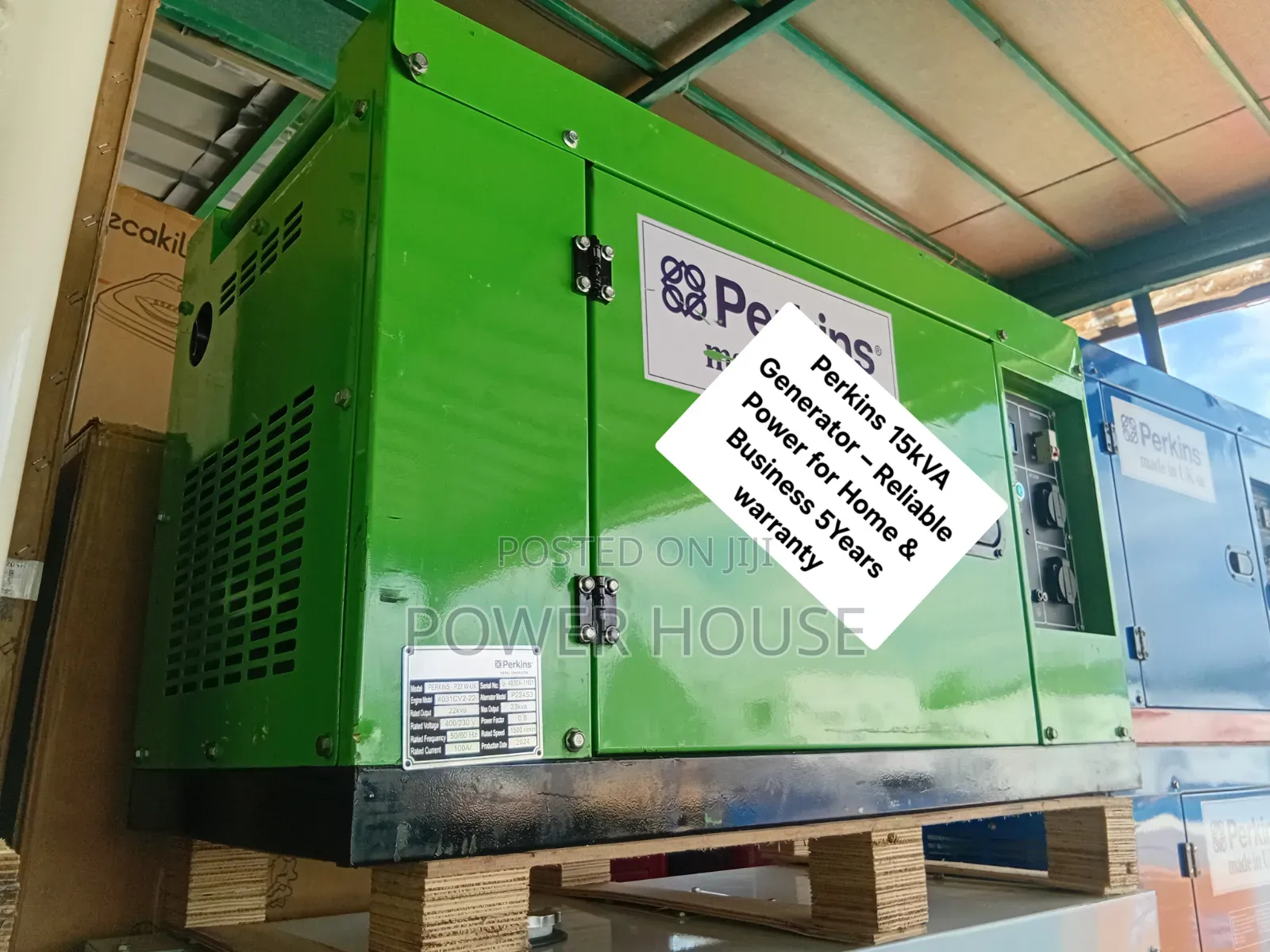 Perkins 15kVA Diesel Power Generator – Built to Perform