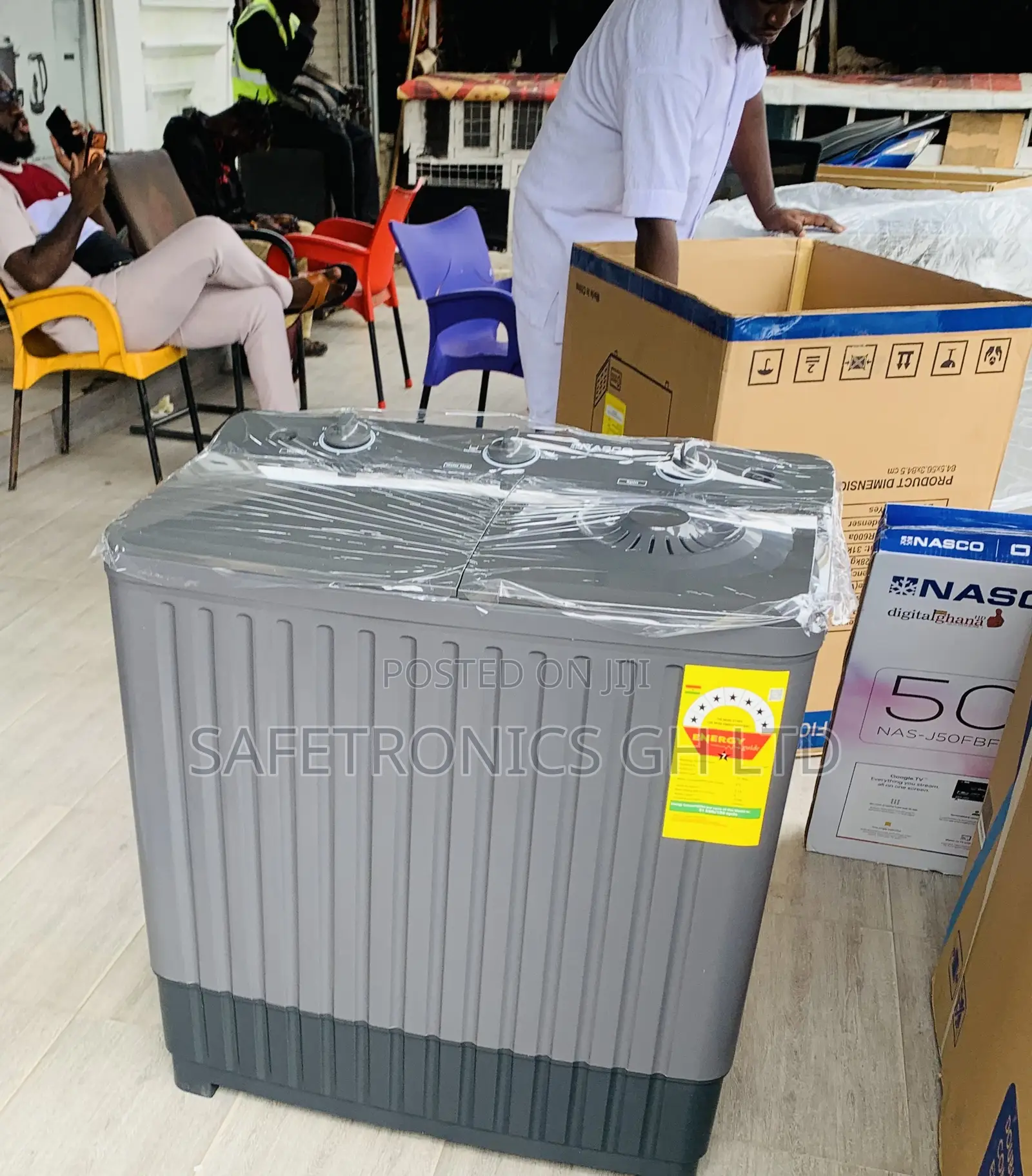 Exclusive 11Kg Nasco Twintub WashingMachine