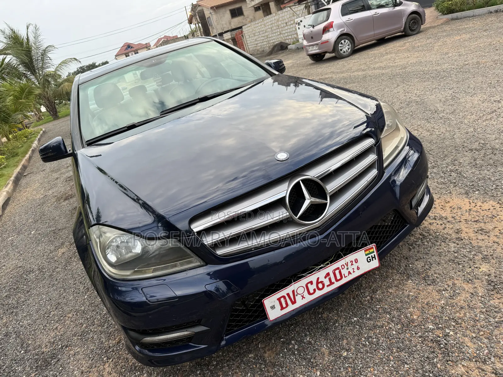 Mercedes-Benz C250 2014 Blue