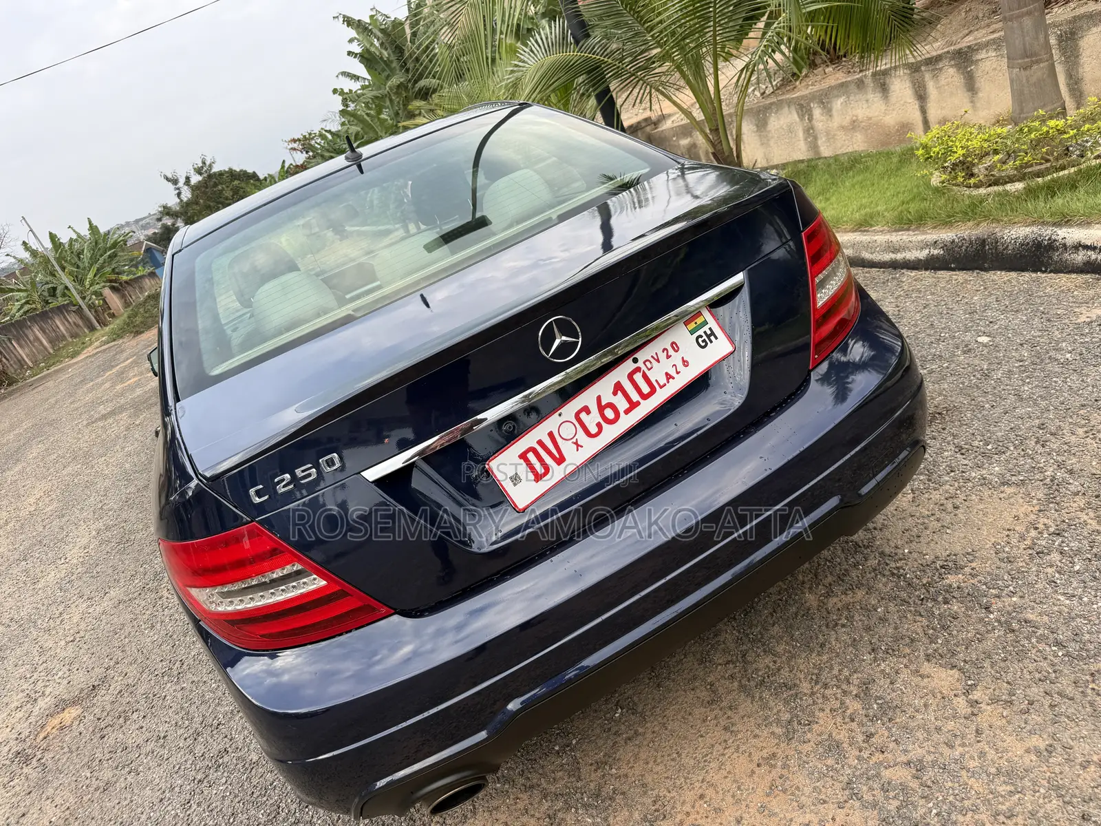 Mercedes-Benz C250 2014 Blue