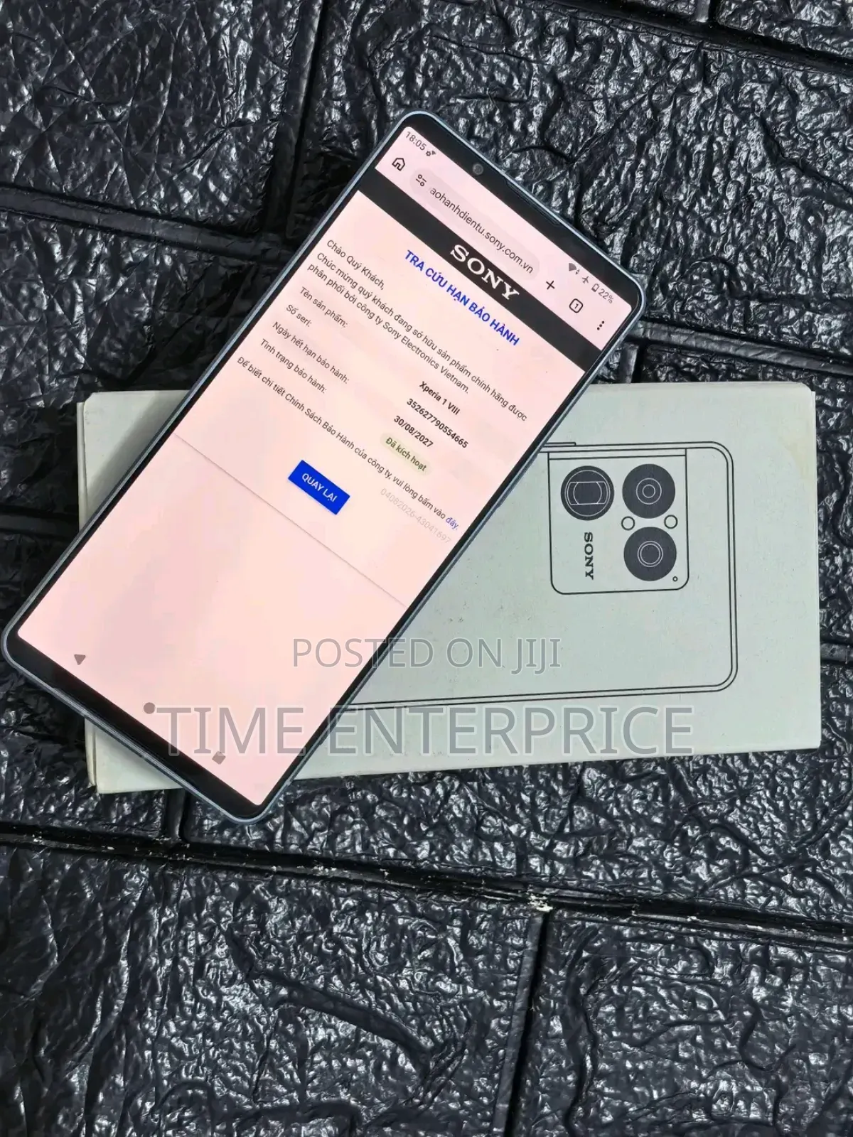 New Sony Xperia 1 VII 512 GB Gray