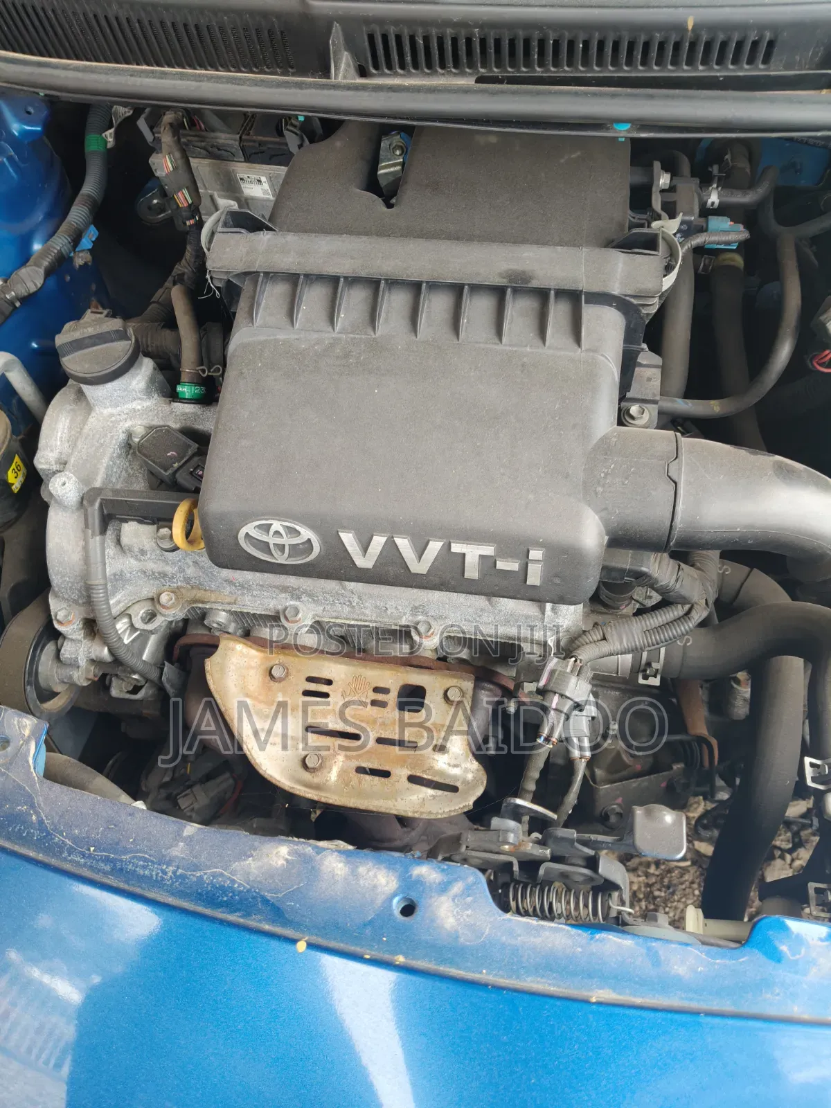 Toyota Yaris 2008 Blue