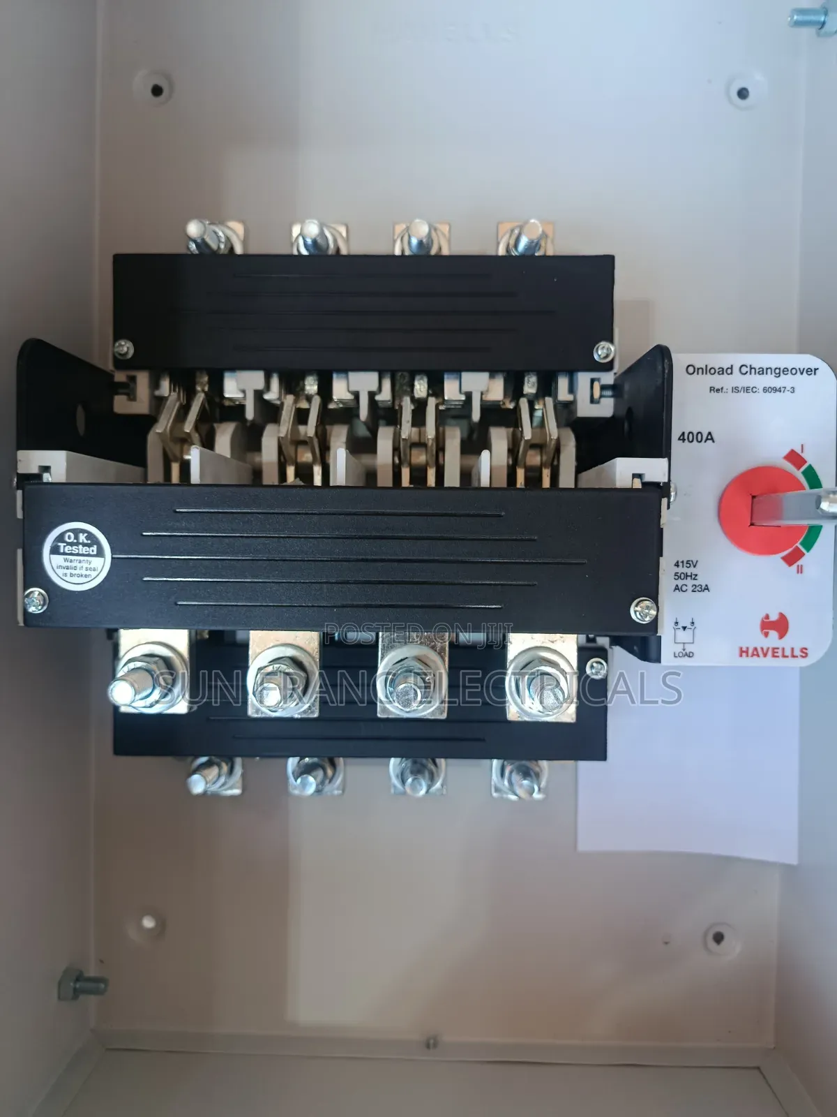 400a Havel's Manuel Rotary Changeover Switch