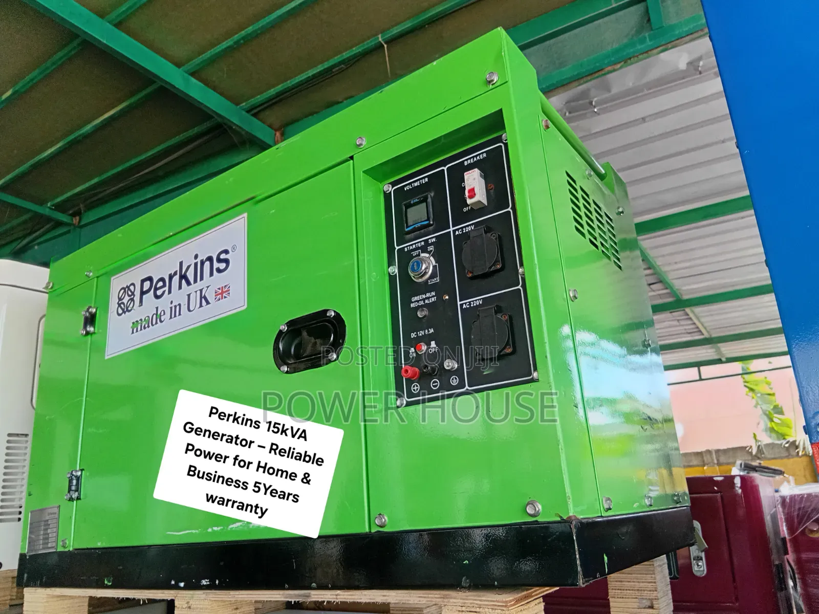 Perkins Diesel 15kVA Generator – Smart Choice for Backup Power