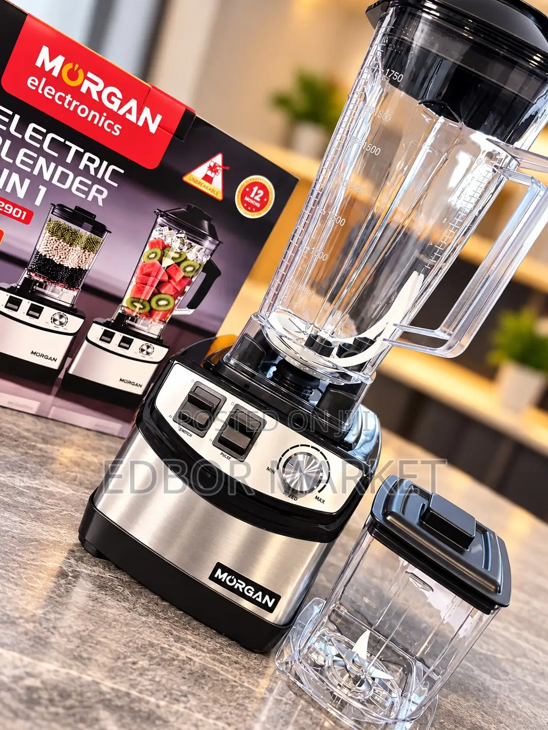 Morgan 2.5L 2-in-1 Electric Blender BD-2901 450W