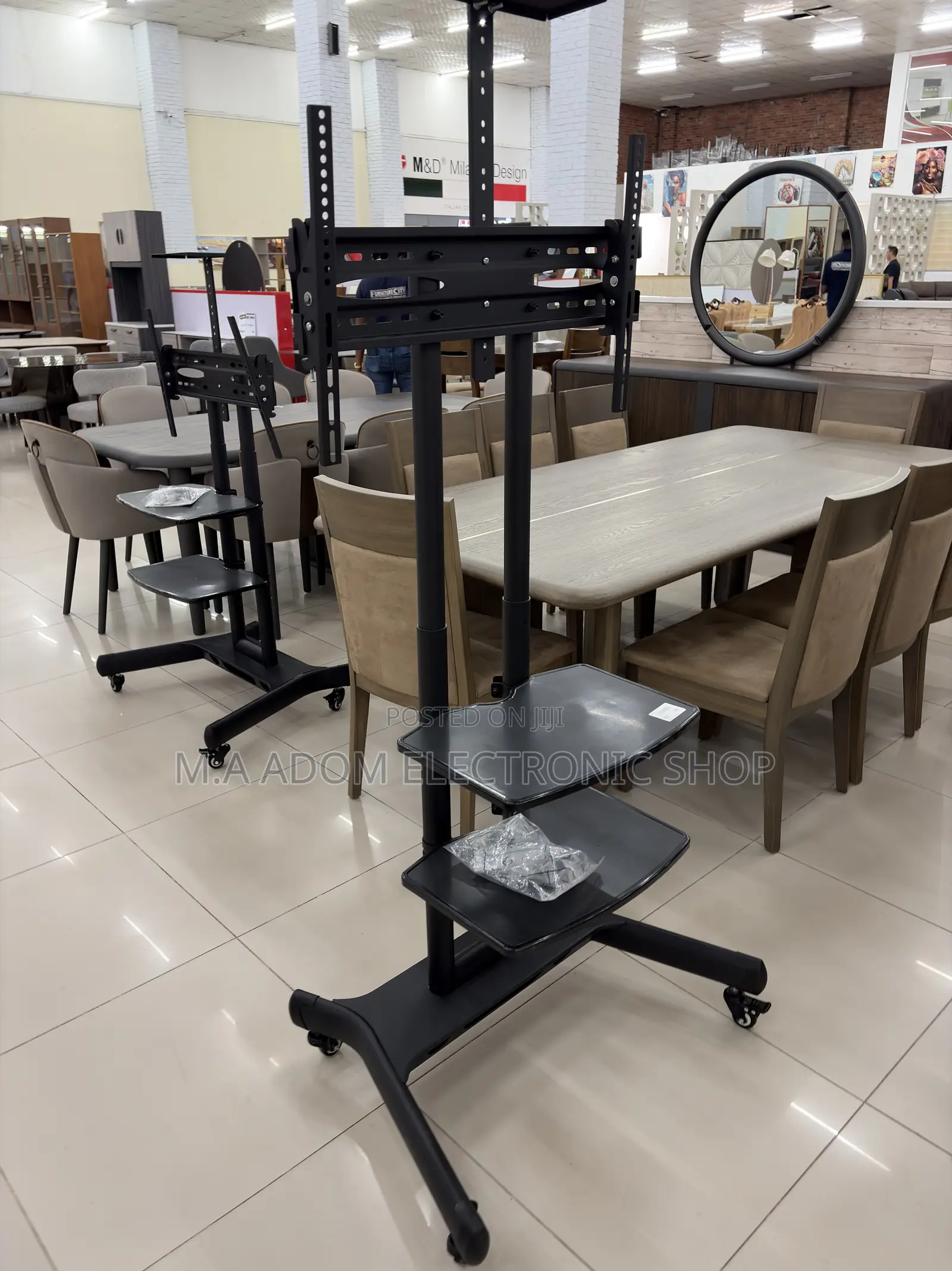 Heavy Duty Trolley for Big Screen TV 32”75”