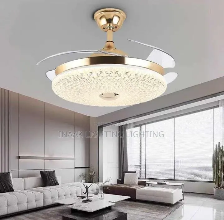 2 in 1 Invisible Fan Ceiling Light
