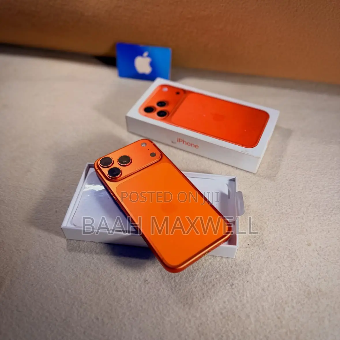 New Apple iPhone 17 Pro Max 512 GB Orange