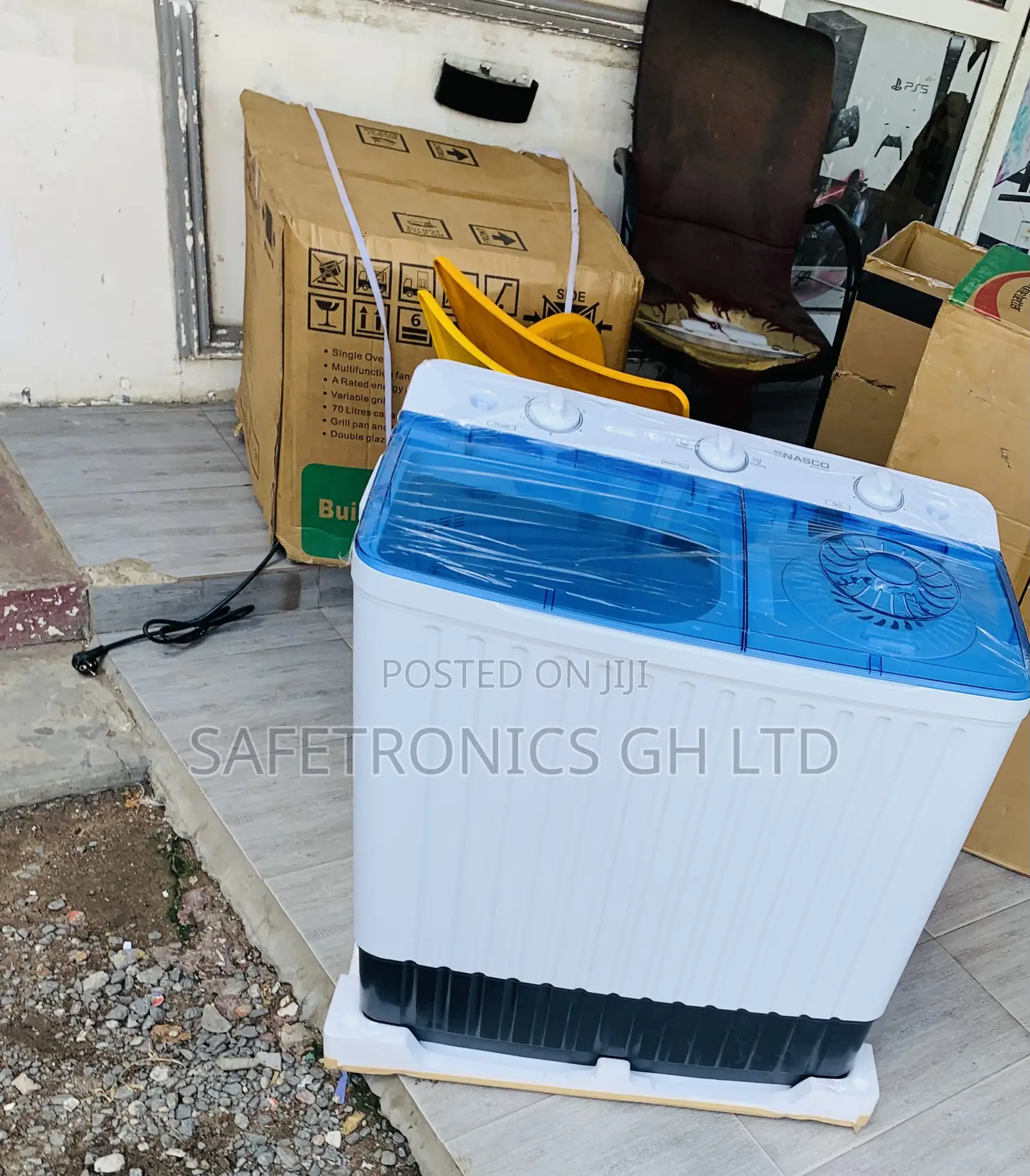 Check Out | 10kg TopLoad Nasco White WashingMachine