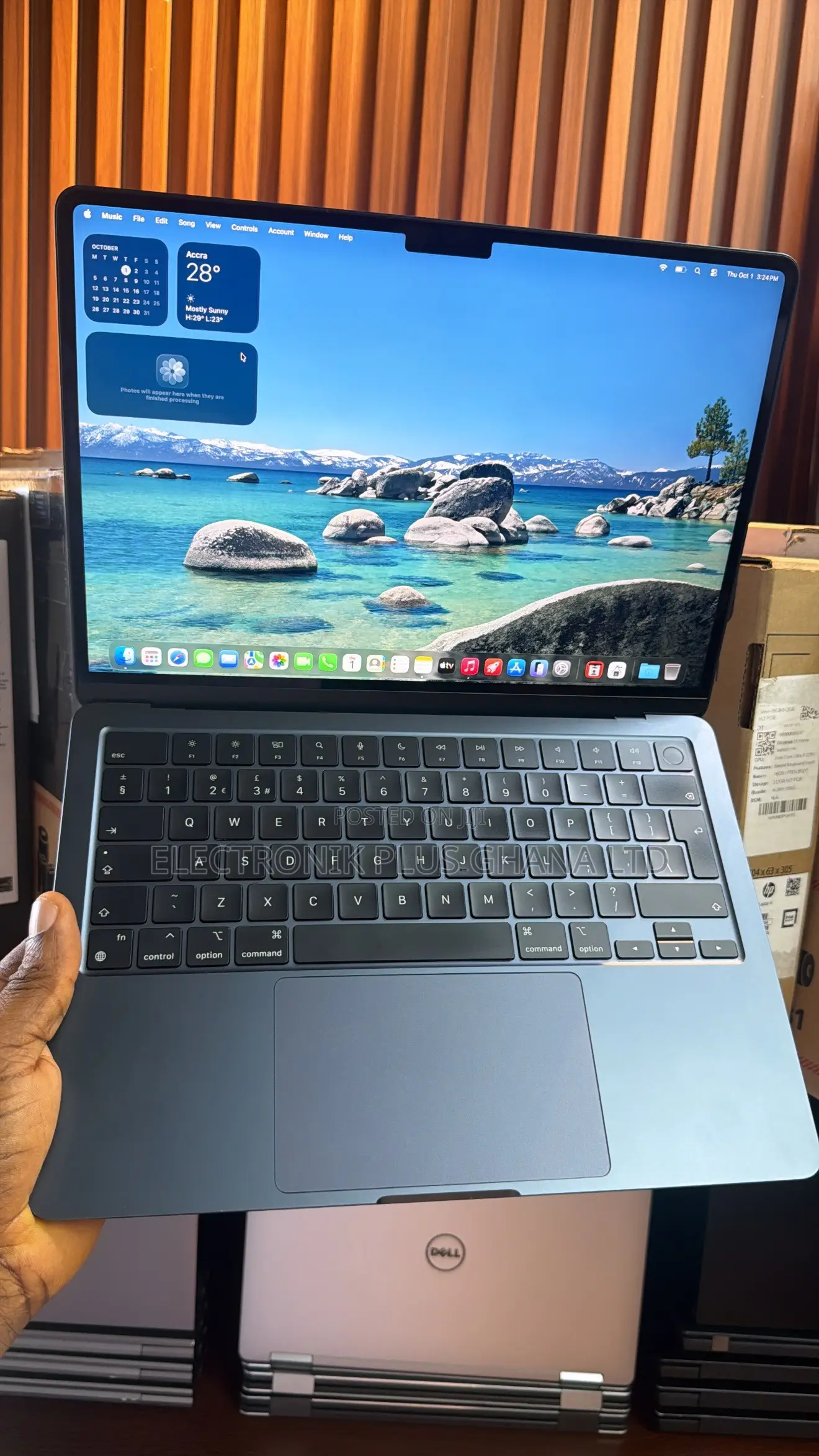 Laptop Apple MacBook Air 2024 M3 8GB Apple M3 SSD 256GB