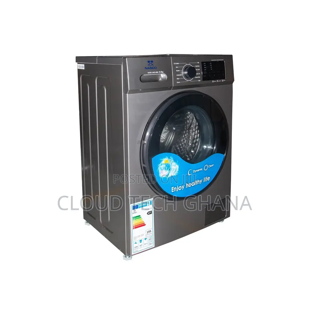Nasco-Nasfl-9kg-SBD Washing Machine Front Load
