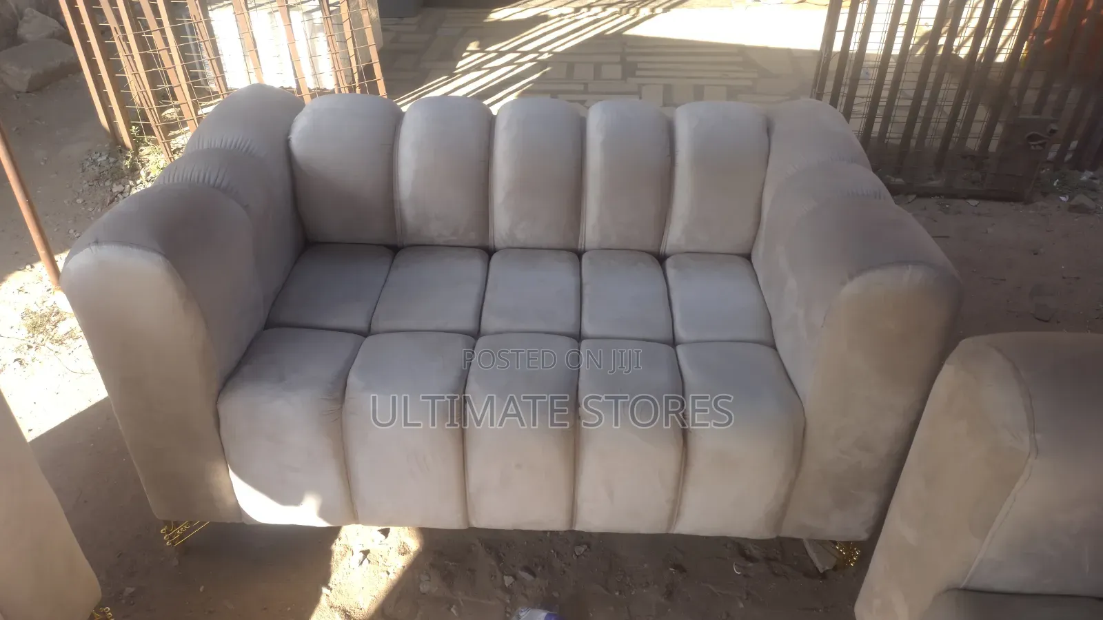 Suede Sofa Set (Payment on Delivery)