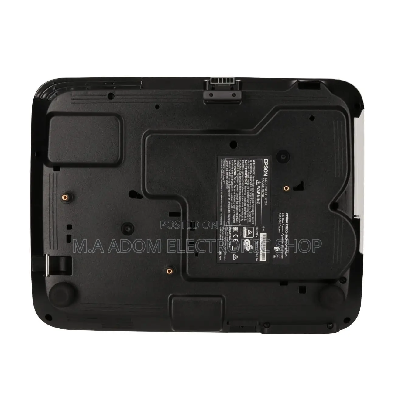Epson Eb-2250u 3800 Lumen Multi Media Projector