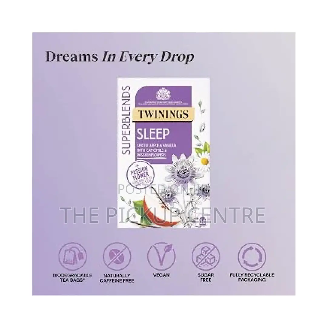 Twinings Superblends Sleep Tea - Spiced Apple & Vanilla Tea/75 Each