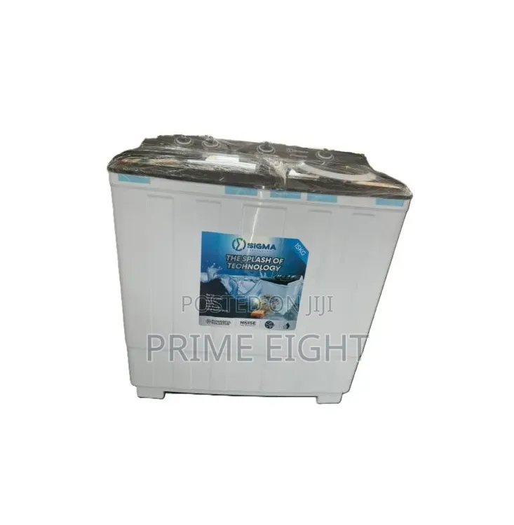 Sigma 15 Kg Semi-Automatic Twin-Tub Washing Machine SWM-TT150