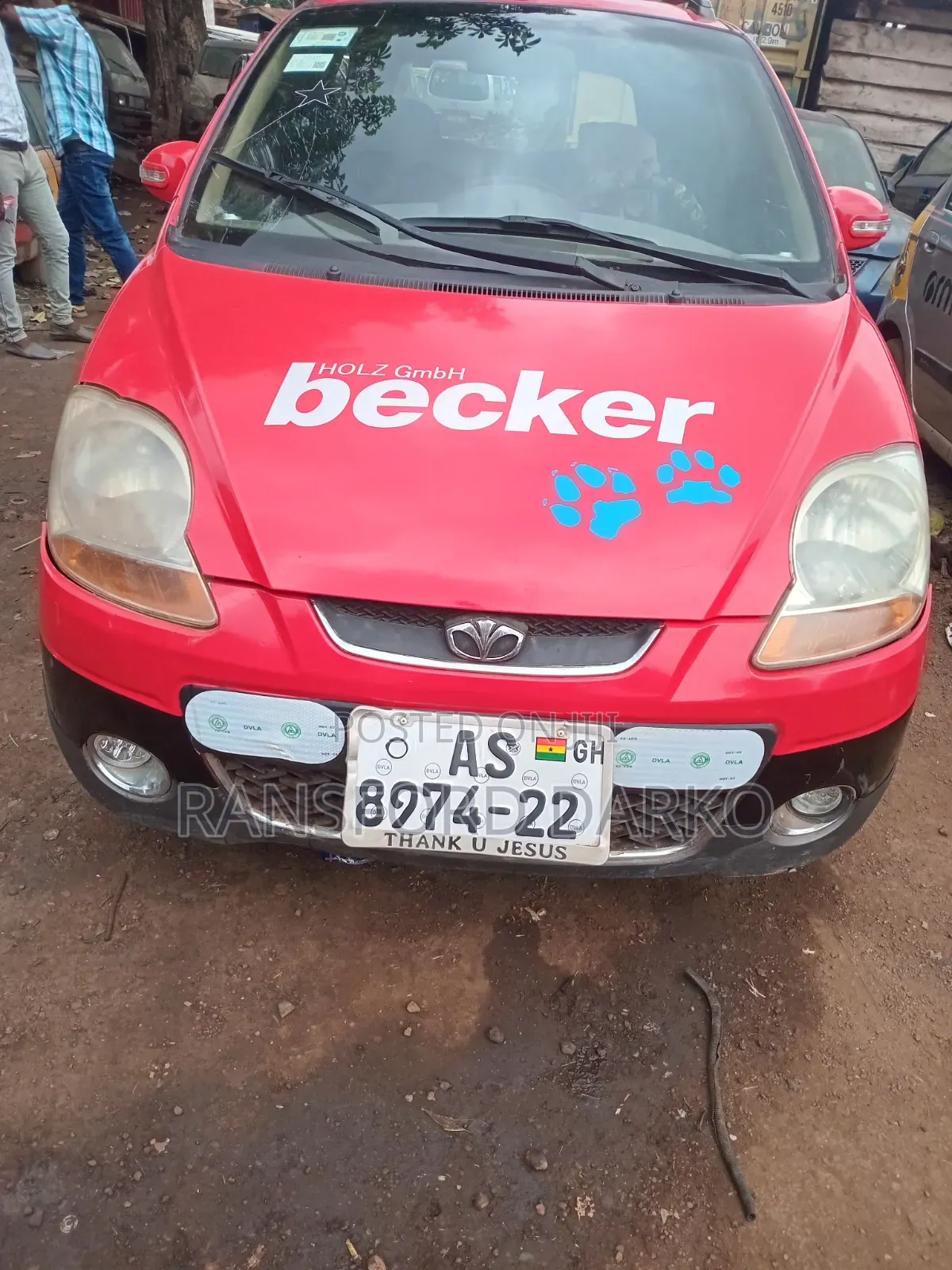 Daewoo Matiz 2008 Red