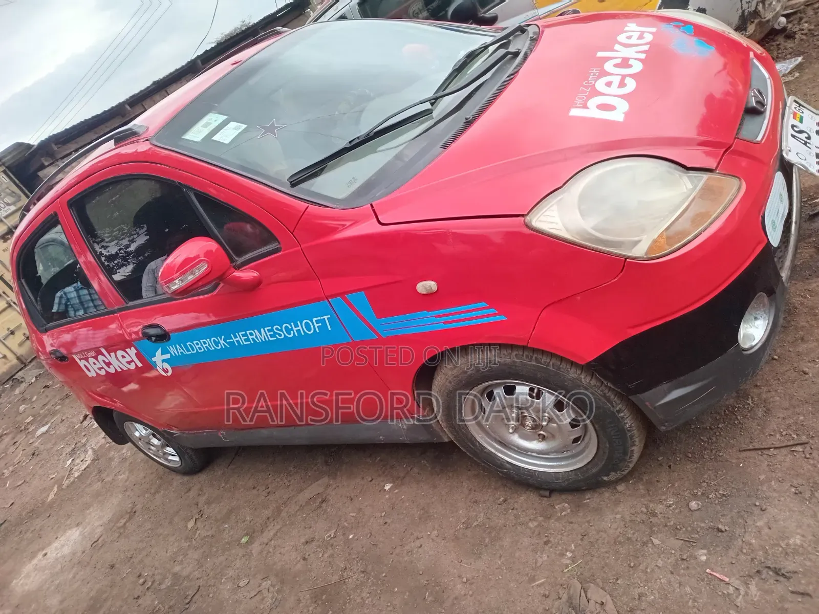 Daewoo Matiz 2008 Red