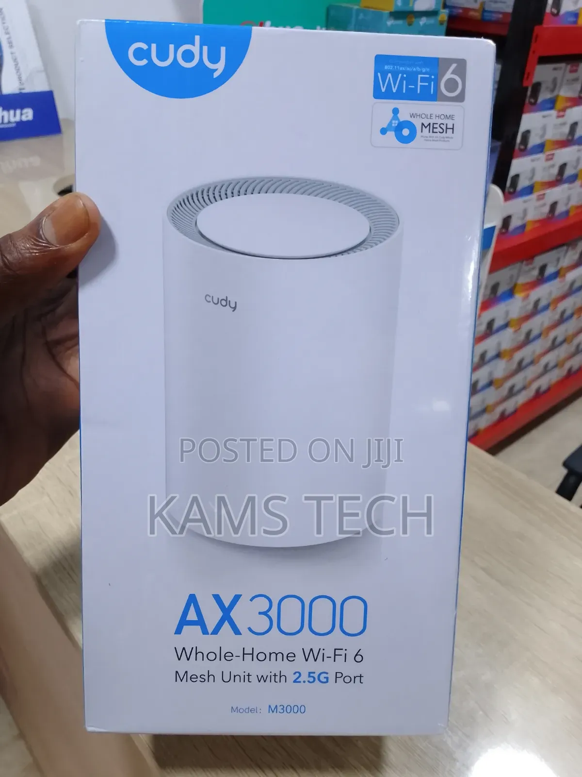 Cudy M300 Ax3000 Whole Home Wifi 6 Mesh Unit With 2.5g Port