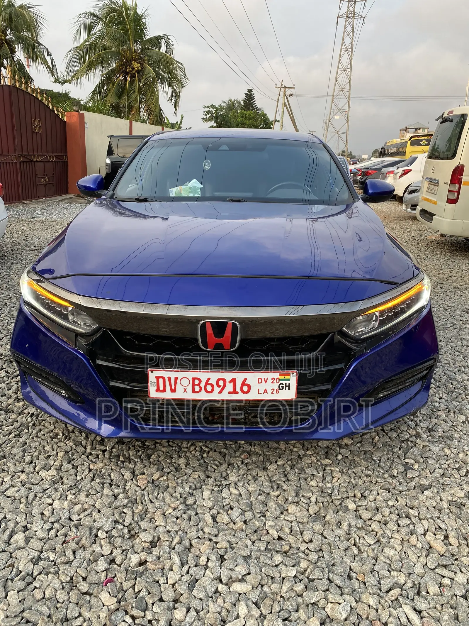 Honda Accord Sport (1.5L 4cyl Turbo 6M) 2019 Blue