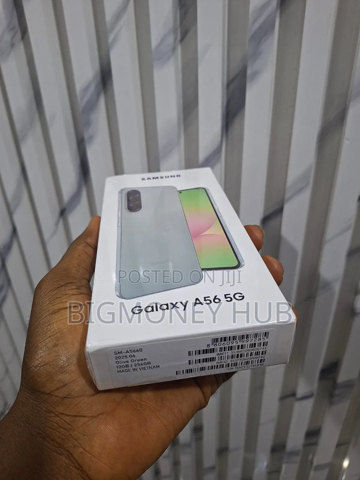 New Samsung Galaxy A56 128 GB Green