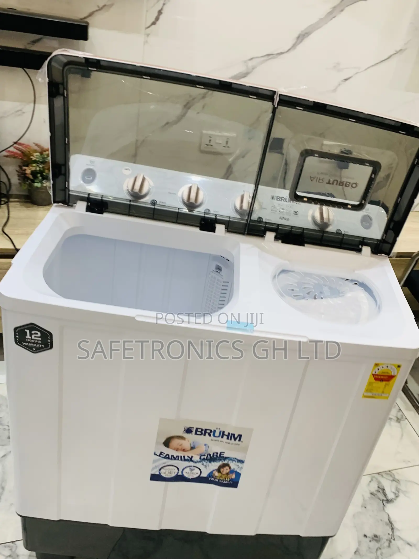 Shop Super Bruhm 12kg TopLoad Semiautomatic WashingMachine
