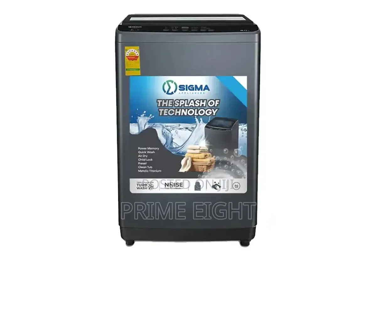 Sigma 12 KG Top Load Full Automatic Washing Machine (SWM-T120TL)